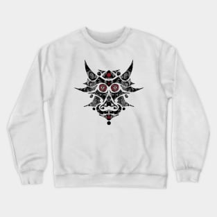 Demon Cow Mask Crewneck Sweatshirt